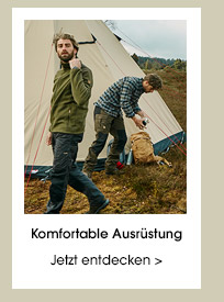 Komfortable Ausrüstung