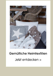 Gemütliche Heimtextilien